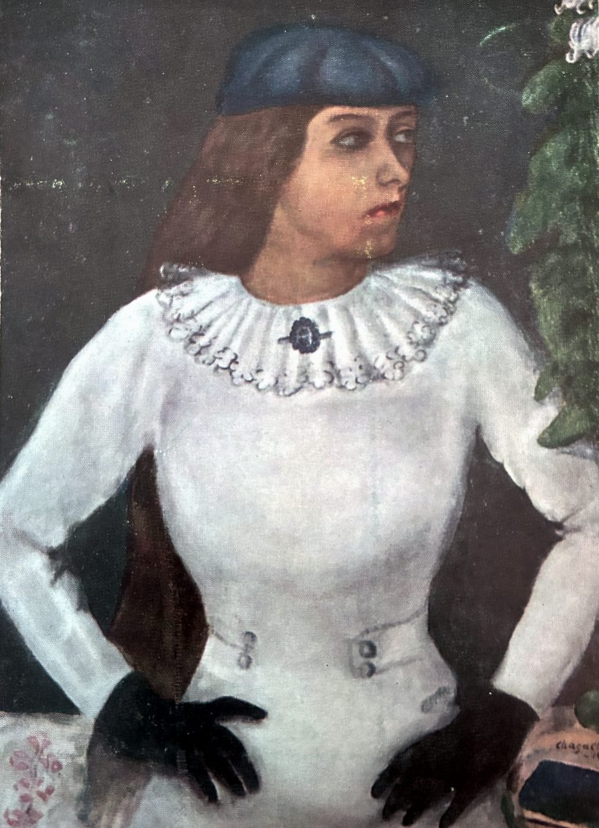 A Love That Shaped Modern Art: The Story Behind Chagall’s Bella with Black Gloves
